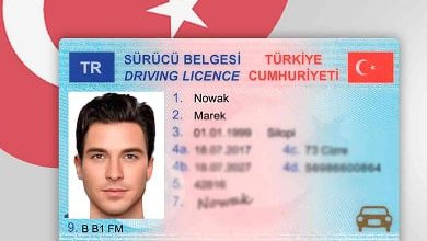 شهادة A2 في تركيا و شهادة القيادة التركية فئة B - شهادة القيادة التركية فئة c 